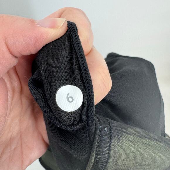 Lululemon Super Sport Tank Top 6 Mesh Gator Green Biggie So Fly Butterfly Bra - Picture 7 of 7